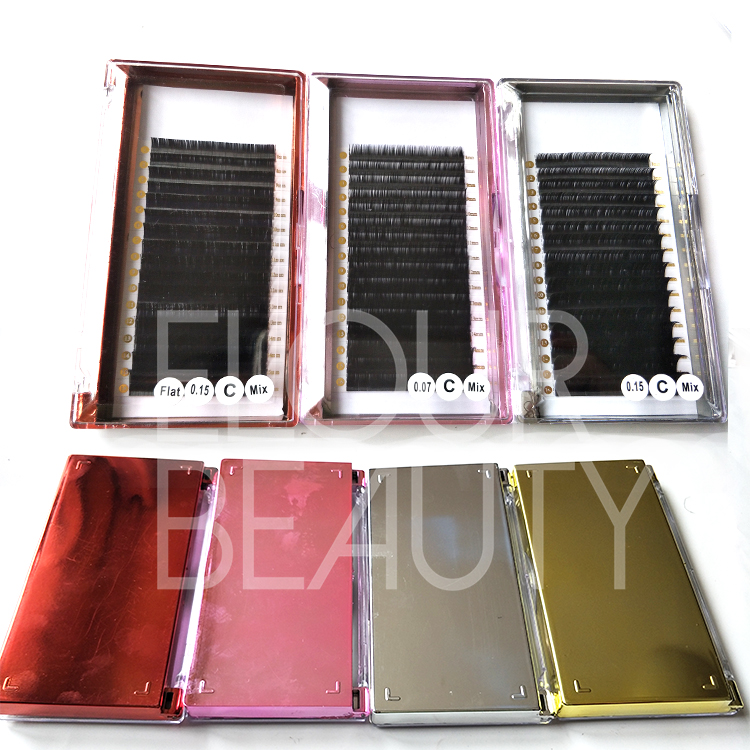 Wholesale Korean premade volume eyelash extensions China ED110